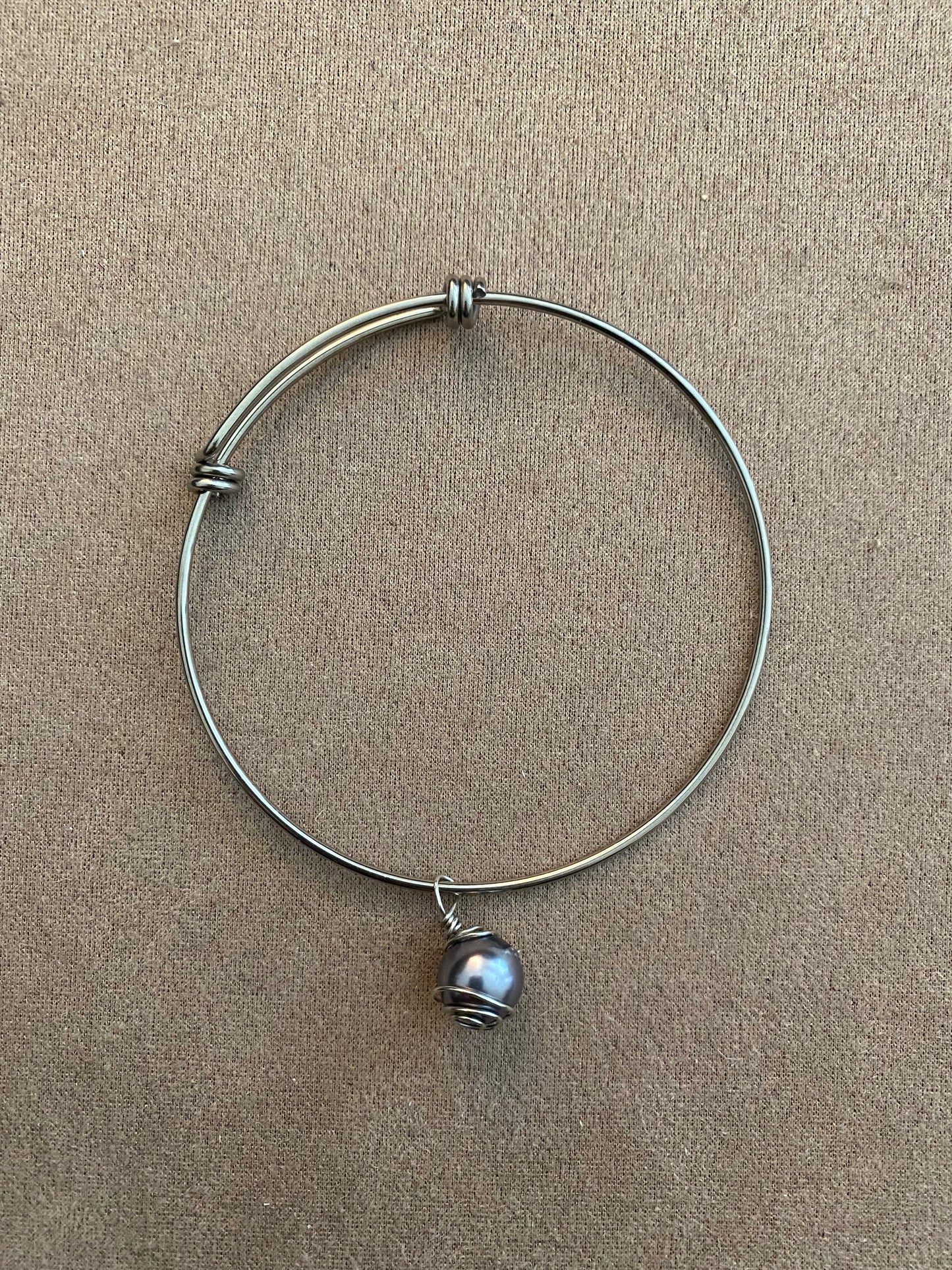 Black Pearl Bangle