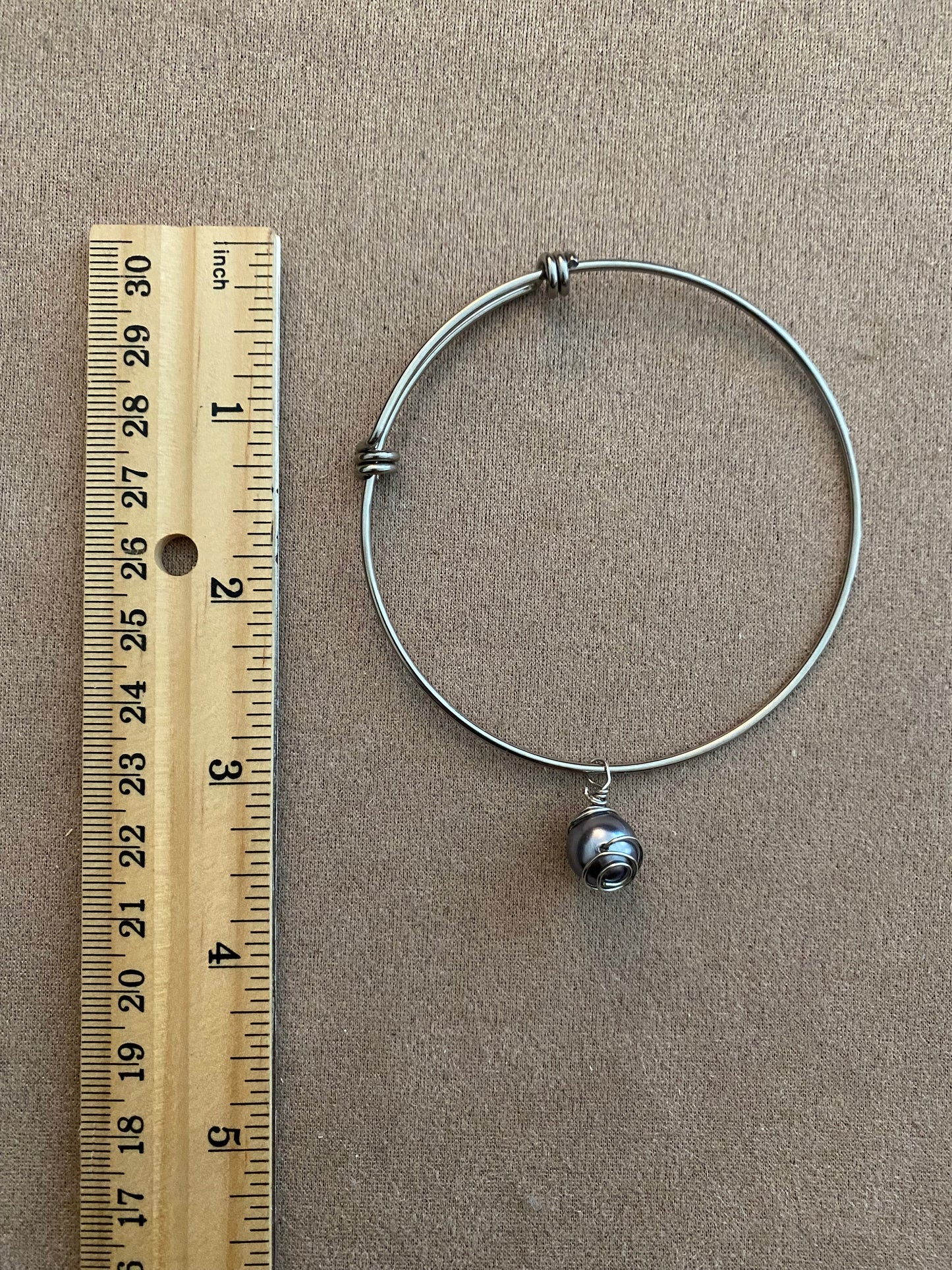 Black Pearl Bangle