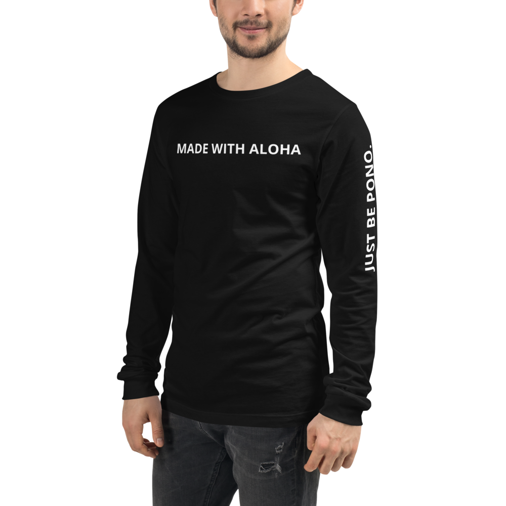 Made With Aloha Shirt - Just Be Pono. Collection