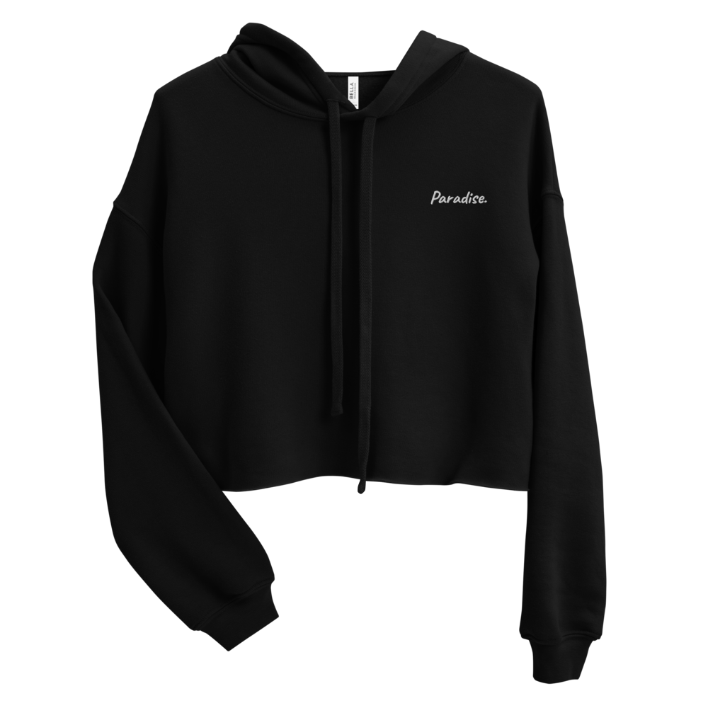 Paradise. Women's Crop Hoodie