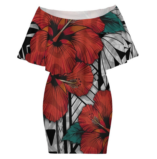 Le Aute Samoa - Short Shawl Dress