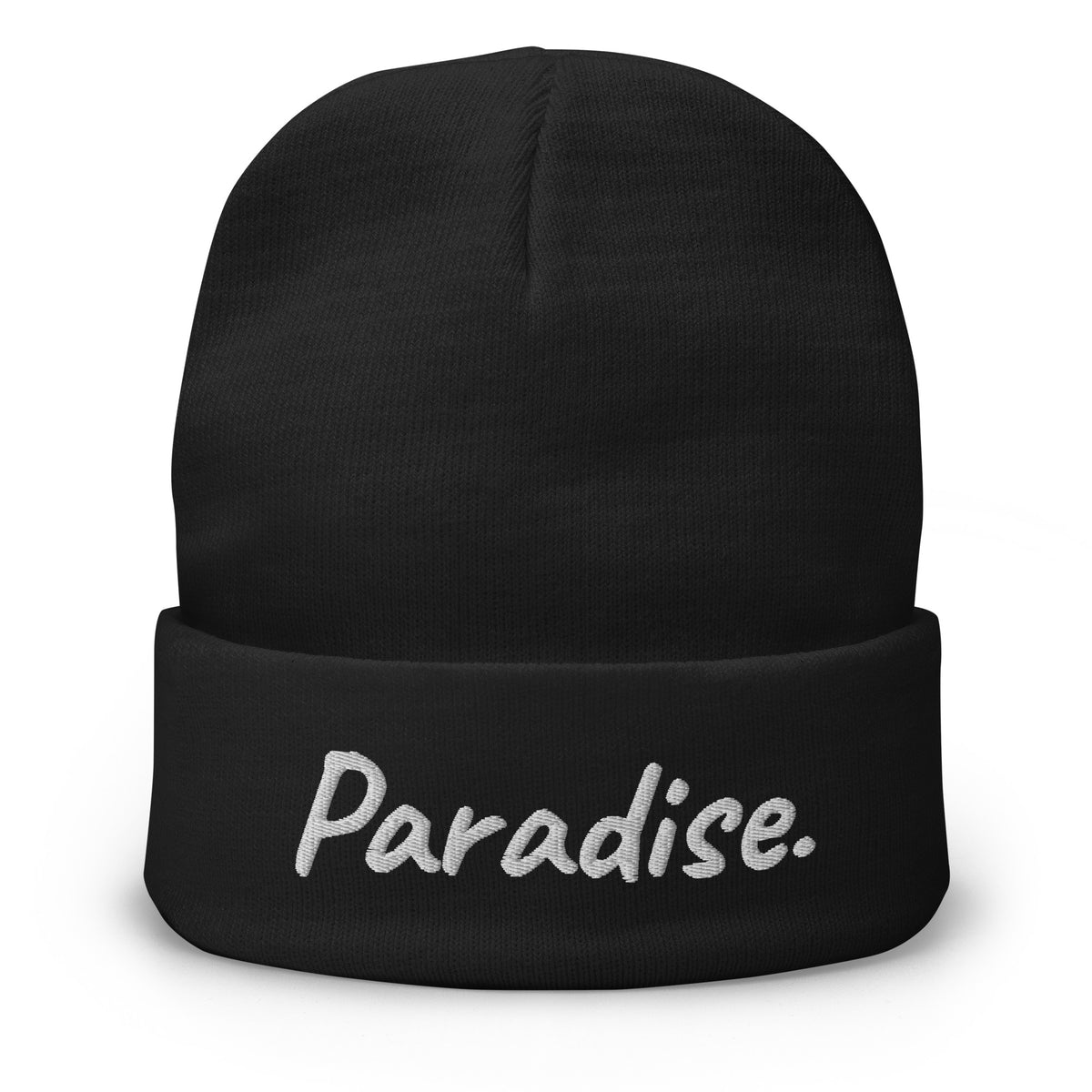 Paradise. - Embroidered Beanie